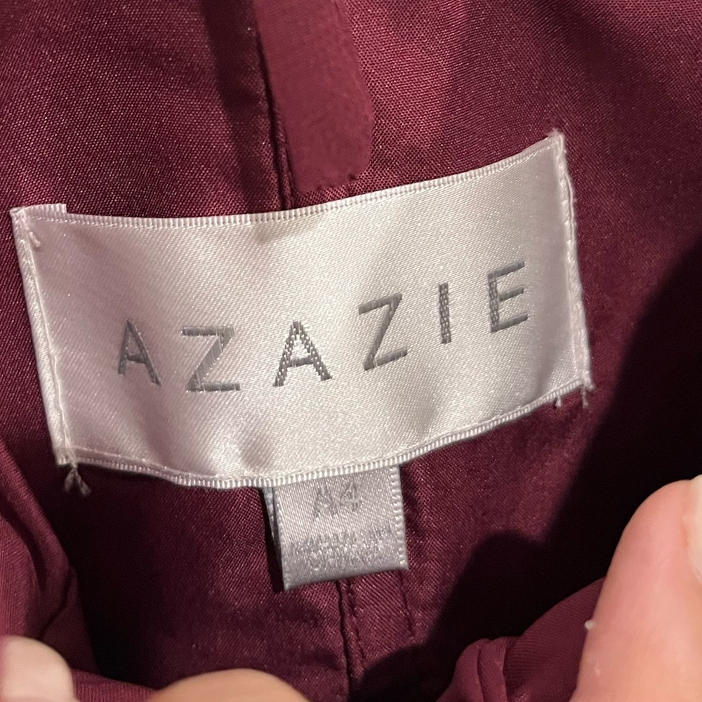 Azazie Alayna Raspberry Dress - Picture 7 of 8